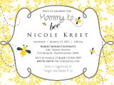 Bee themed Baby Shower Invites Mommy to Bee Baby Shower Invitation Printable