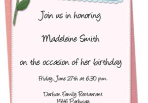 Birthday Invitation Writing Template 15 Birthday Invitation Templates In Pdf Free Premium