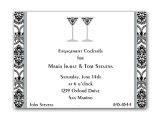Black and White Cocktail Party Invitations Black and White Patterned Cocktail Invitations Clearance