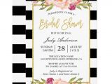 Black White and Gold Bridal Shower Invitations 24 Inspiring Black and White Bridal Shower Invitations