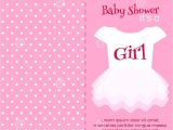 Blank Girl Baby Shower Invites Baby Shower Invitations Blank Baby Shower Invitations