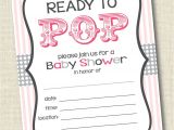 Blank Girl Baby Shower Invites Babyshowerinvitation She S Ready to Pop Baby Shower