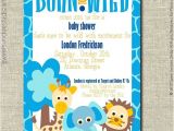 Born to Be Wild Baby Shower Invitations Etsy Your Place to and Sell All Things Handmade