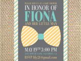 Bow Tie themed Baby Shower Invitations Bow Tie Baby Shower Invitation by Uluckygirl On Etsy