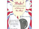 Bowling Party Invitation Template Bowling Corporate event Invitations Paperstyle