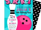 Bowling Party Invitation Template Free Bowling Invitation Printable or Printed with Free Shipping