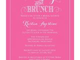 Bridal Shower Brunch Invites Champagne Brunch Invitation Bridal Shower Invitation