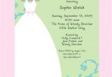 Bridal Shower Invitation format Bridal Shower Bridal Shower Invitation Wording Card