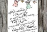 Bridal Shower Invitation Wording Poem Lingerie Bridal Shower Invitation