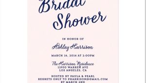 Bridal Shower Invite Examples Bridal Shower Invitation Wording