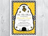 Bumble Bee Baby Shower Invitation Diy Printable Bumble Bee Baby Shower Birthday Invitation Diy Printable