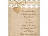 Burlap and Lace Bridal Shower Invitations Bridal Shower Invitations Bridal Shower Invitations