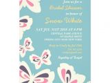 Butterfly Bridal Shower Invitations Blue butterfly Bridal Shower Wedding Invitation