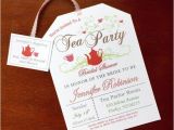 Buy Bridal Shower Invitations Bridal Shower Tea Party Invitations