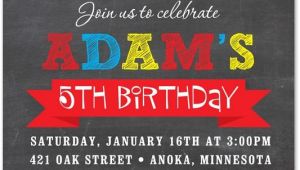 Car themed Birthday Invitation Templates Boy Birthday Invitations Red Race Car Chalkboard Birthday