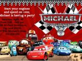 Cars themed Birthday Invitation Template Disney Cars Birthday Invitations Ideas – Bagvania Free