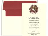 Caspari Christmas Party Invitations Caspari Pepperberry Embossed Foil Invitations Paperstyle