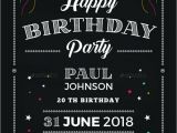 Chalkboard Birthday Invitation Template Free 14 Creative Chalkboard Birthday Invitation Templates