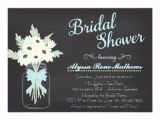 Chalkboard Mason Jar Bridal Shower Invitations Bridal Shower Invitations Bridal Shower Invitations