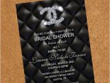 Chanel themed Bridal Shower Invitations Chanel Bridal Shower Invites