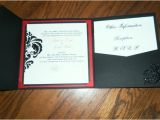 Cheap Tri Fold Graduation Invitations Our Diy Tri Fold Invitations Wedding Black Diy