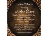 Cheetah Print Bridal Shower Invitations Cheetah Print Bridal Shower Invitation