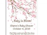 Cherry Blossom Baby Shower Invitations 64 Cherry Blossom Baby Shower Seed Favors by Favorstoday
