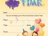 Childrens Party Invitation Template 19 Kids Party Invitation Designs Templates Psd Ai