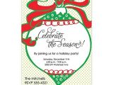 Christmas House Party Invitation Wording ornament Exchange Christmas Party Invitations