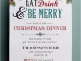 Christmas Party formal Invitation Template Christmas Invitation Free Templates Download