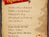 Christmas Party Invitation Rhymes Christmas Party Invitation Wording 365greetings Com