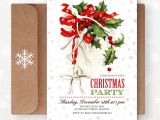 Christmas Party Invitation Template Editable Christmas Printable Invites Editable Christmas Party by