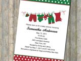 Christmas themed Baby Shower Invitations Christmas Baby Shower Ideas Tinytotties Baby