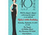 Cool 40th Birthday Invitations Classy 40th Birthday Invitation 5" X 7" Invitation Card