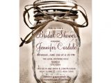 Country themed Bridal Shower Invitations Country Mason Jar Rustic Bridal Shower Invitations 4 5" X