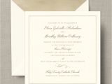 Crane &amp; Co Wedding Invitations Designs Crane Engraved Wedding Invitations with and with