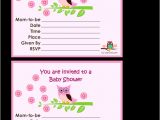 Create A Baby Shower Invitation Online Free Free Baby Shower Invitations for Girls