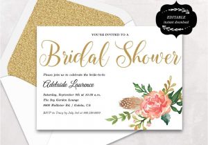 Create Bridal Shower Invitations Online Free Wedding Shower Invitation Templates