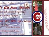 Cubs Baby Shower Invitations Reserve Listing Nicole Chicago Cubs Baby Shower by