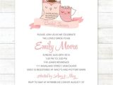 Custom Bridal Shower Invitations Online Bridal Shower Invitation Printable Pink Chocolate Brown