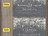 Custom Seal and Send Wedding Invitations Custom Champagne Bubble Wedding Invitations From Winnipeg