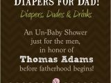 Daddy Baby Shower Invitations Diapers for Daddy Baby Shower Invitation by Partypopinvites