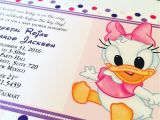 Daisy Duck Baby Shower Invitations Eleven Eleven Pixel Productions Daisy Duck Baby Shower