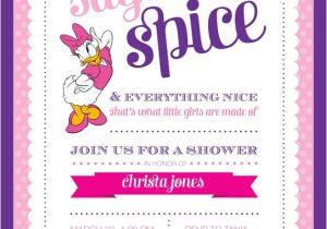 Daisy Duck Baby Shower Invitations Items Similar to Daisy Duck Baby Baby Shower Invitation