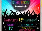 Dance Party Invitation Template 15 Dance Party Invitation Designs Templates Psd Ai