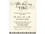 Day after Wedding Party Invitations Day after Wedding Brunch Invitation