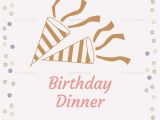 Dinner Party Invitation Template Word Birthday Dinner Invitation Design Template In Psd Word