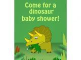 Dinosaur Baby Shower Invitations Online Cute Dinosaur Baby Shower Invitations Template Boy 5" X 7