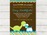 Dinosaur Baby Shower Invitations Online Dinosaur Baby Shower Invitation Dinosaur Baby by