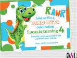 Dinosaur Party Invitation Template Free 14 Dinosaur Birthday Invitations Psd Vector Eps Ai